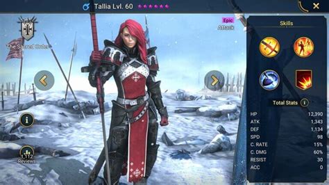 Tallia Guide: Skills, Best Gears & Masteries